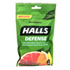 Picture of Halls defense cough drops assorted citrus 30 ct.