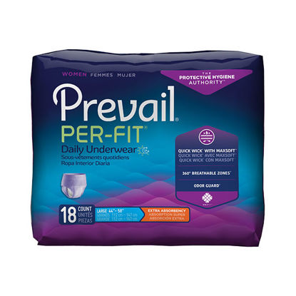 Picture of Prevail per-fit protective underwear women/large 18 ct.