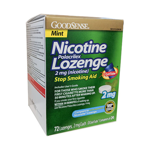 Picture of Nicotine lozenges 2mg - 72 ct.