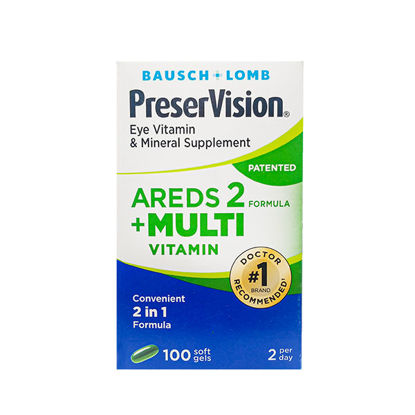 Picture of Preservision Areds 2 multi vitamin 100 ct.