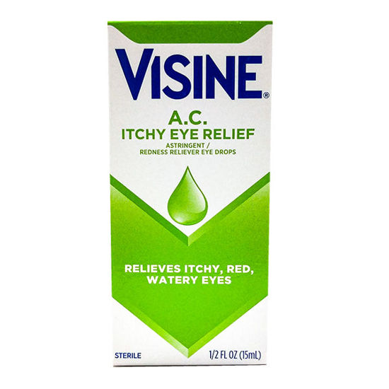 Picture of Visine A.C. seasonal itching 0.5 fl. oz.