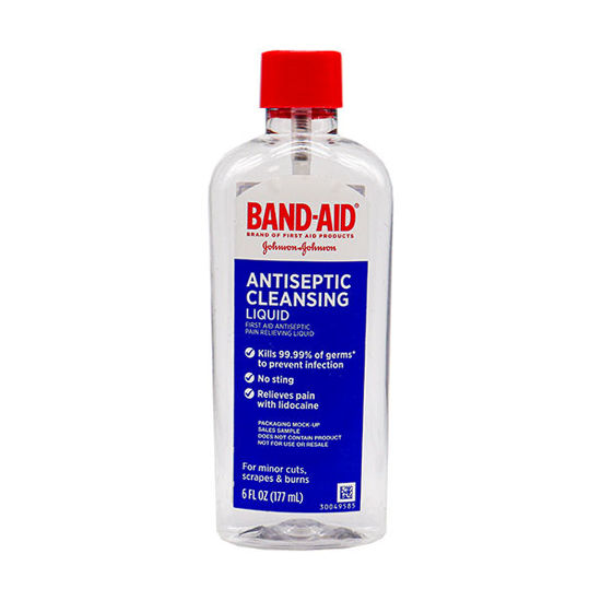 Picture of Band-Aid hurt free antiseptic wash 6 oz.
