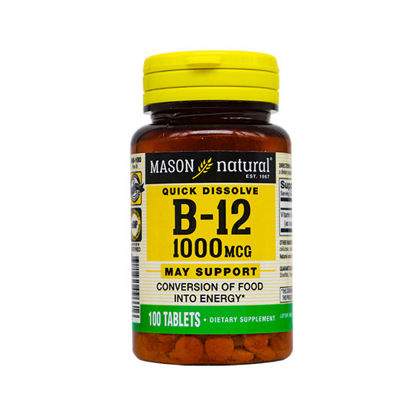 Picture of Quick dissolve vitamin B-12 1000mcg 100 ct.
