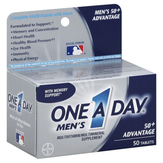 Picture of One A Day Mens 50plus Advantage 50/Ct